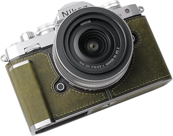 Amazon.co.jp: Iborrys - カメラ専用本革ハーフケース Nikon Z
